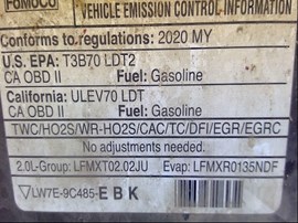 2020 FORD EDGE, GRAY, SEL MODEL, 2.0, AT, AWD,   F25150